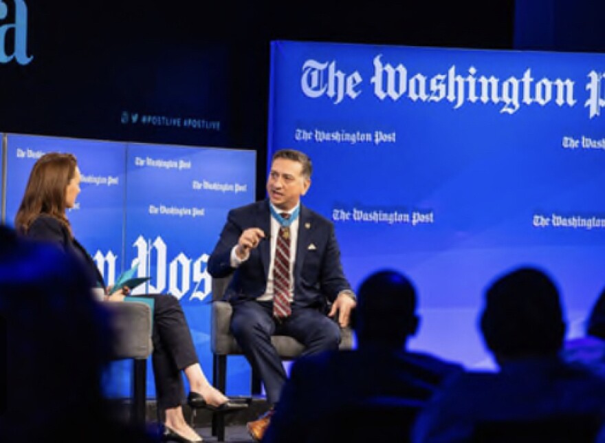 David Bellavia in a Washington Post Live online session