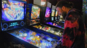The opening of the Cascade Underground Pinball Society in Eugene, Dec. 4, 2025.