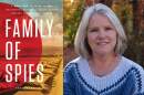 The cover of "Family of Spies" and author Christine Kuehn. (Courtesy of Celadon Books and Emily Burkhard)