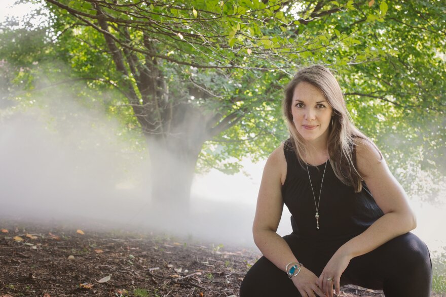 Maria Finkelmeier at Fog Hill.