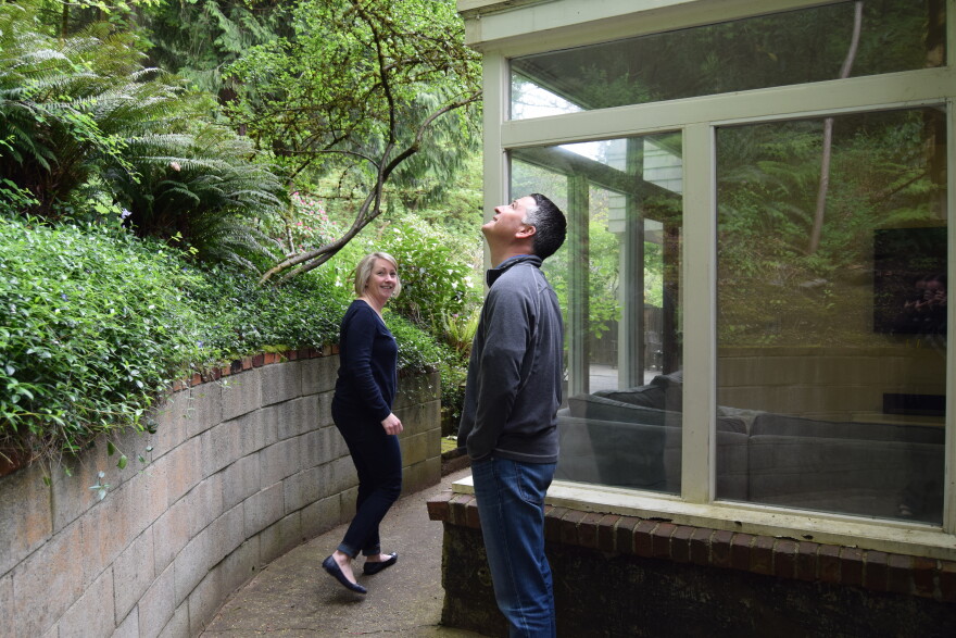 Lisa and Jim Crisera were embroiled in a bureaucratic quagmire over this one small corner of their house, which they found out was on Seattle Parks land.
