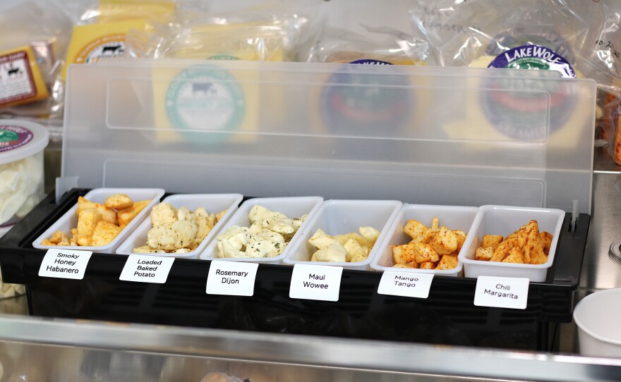 The Columbia Community Creamery has added cheese production to its line of dairy products after months of brainstorming. The nonprofit currently has different flavored curds, with unique seasoning blends coming from Spiceology, a locally-owned business in Spokane.