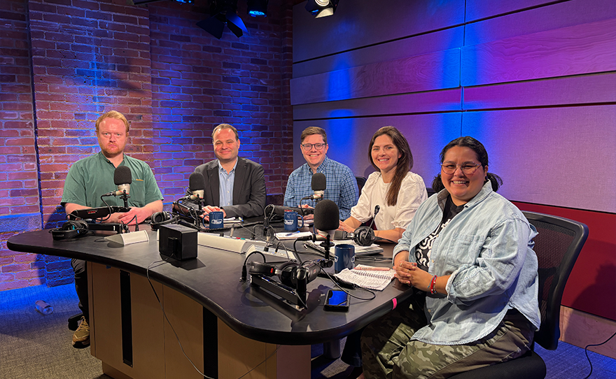 This week's panel for The Rundown includes former State Sen. Eric Lesser, senior counsel at WilmerHale; Rich Parr, vice president of MassInc Polling Group; freelance journalist Jon Gerhardson, and NEPM Executive Editor for News Elizabeth Román.