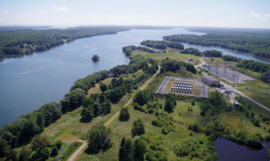 The Maine Yankee site on Bailey Point in Wiscasset is mostly cleared.