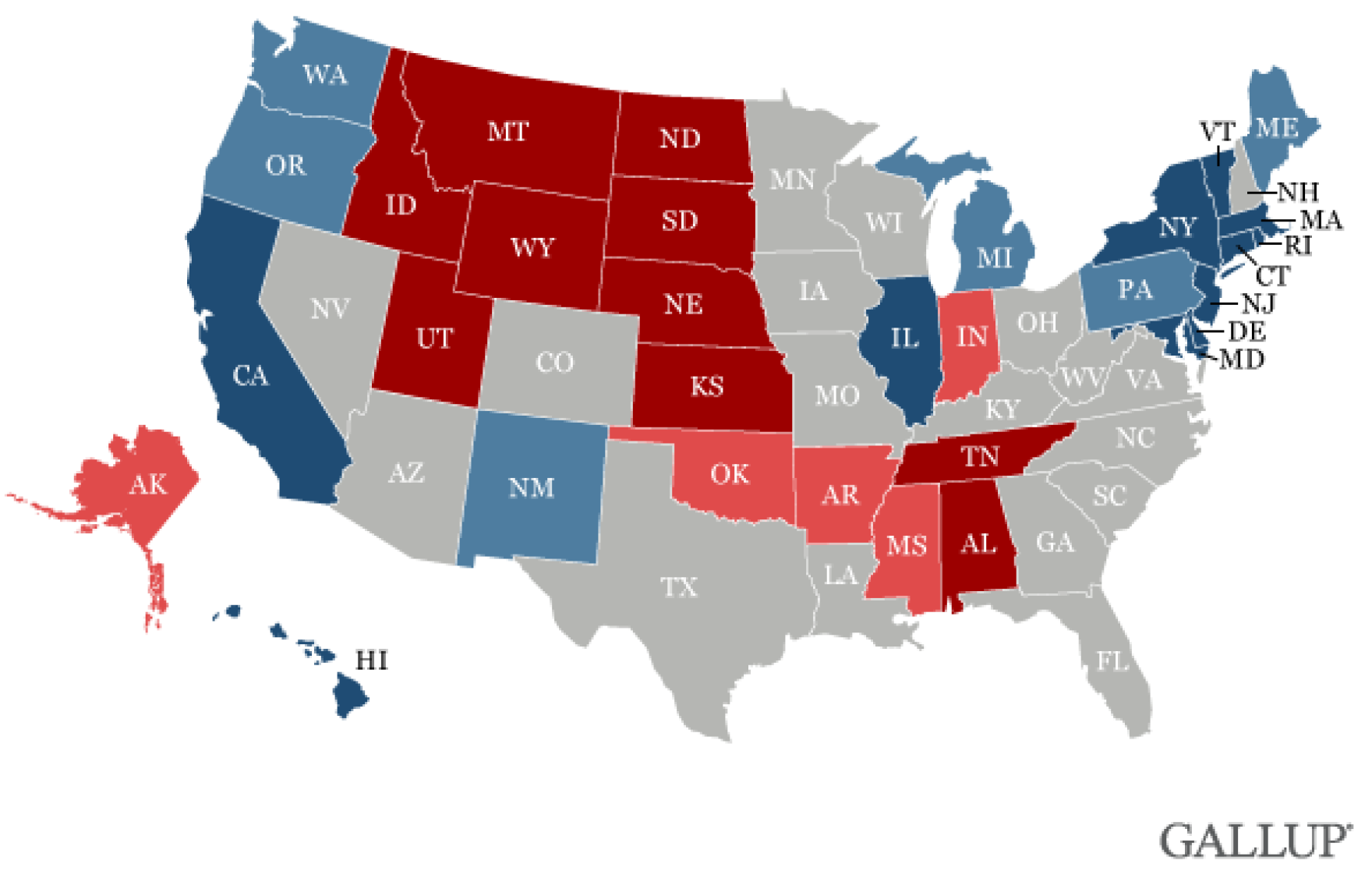 Wyoming, Utah, Idaho Most Republican States In The Country Boise