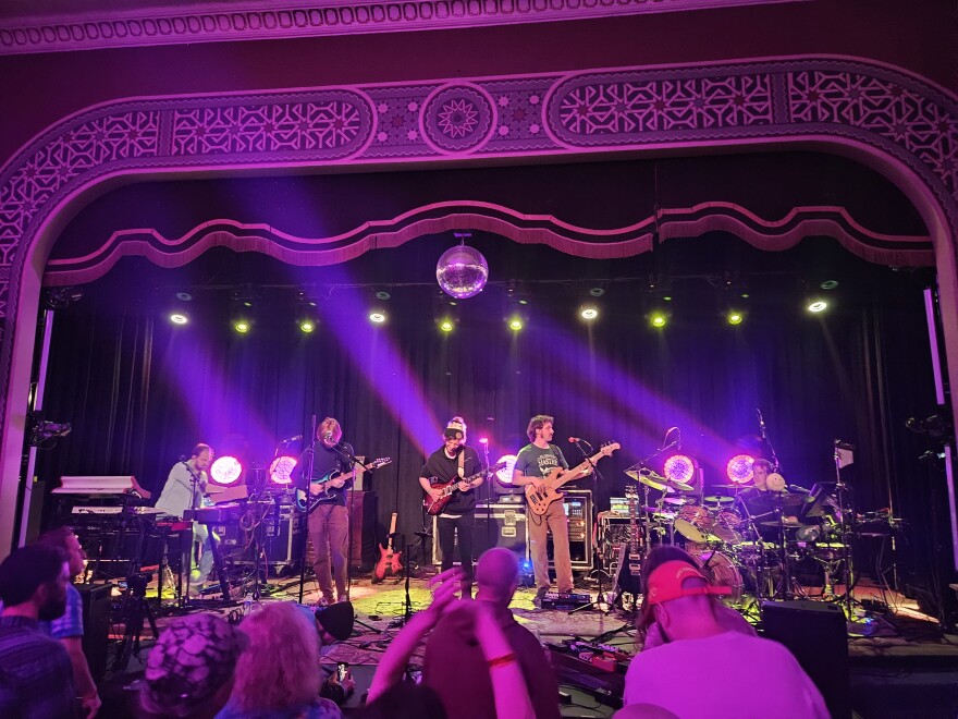 Squeaky Feet playing Lark Hall in Albany on October 25, 2025.