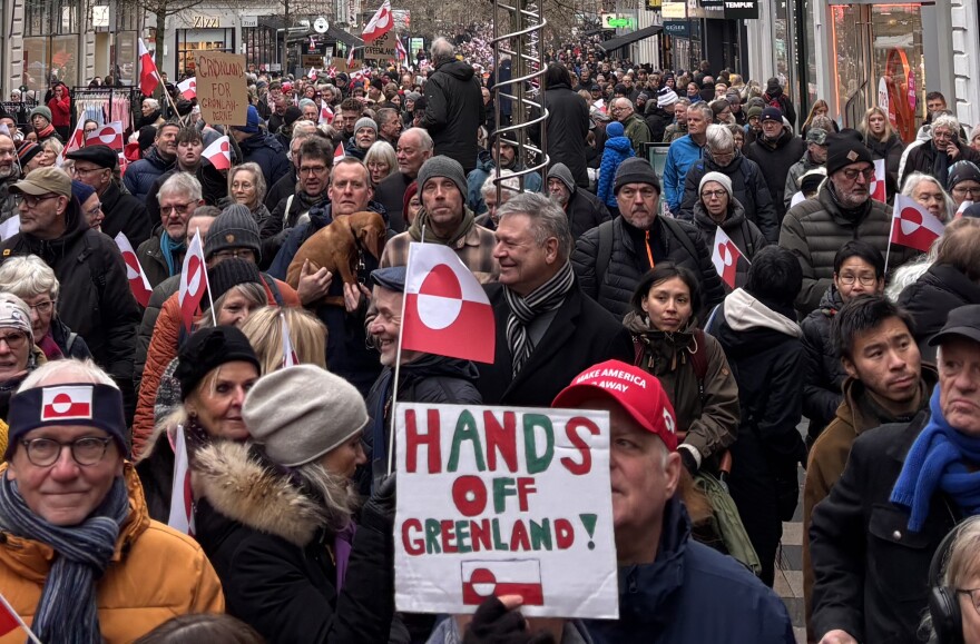 Danes and Greenlanders protest U.S. plan to acquire the island nation