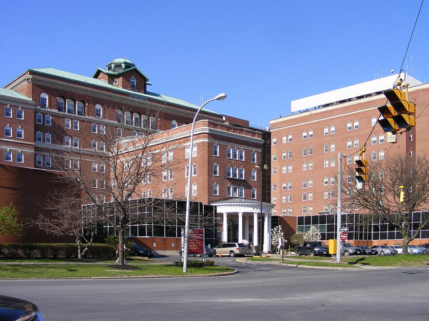 This is a photo of the Albany Medical Center.