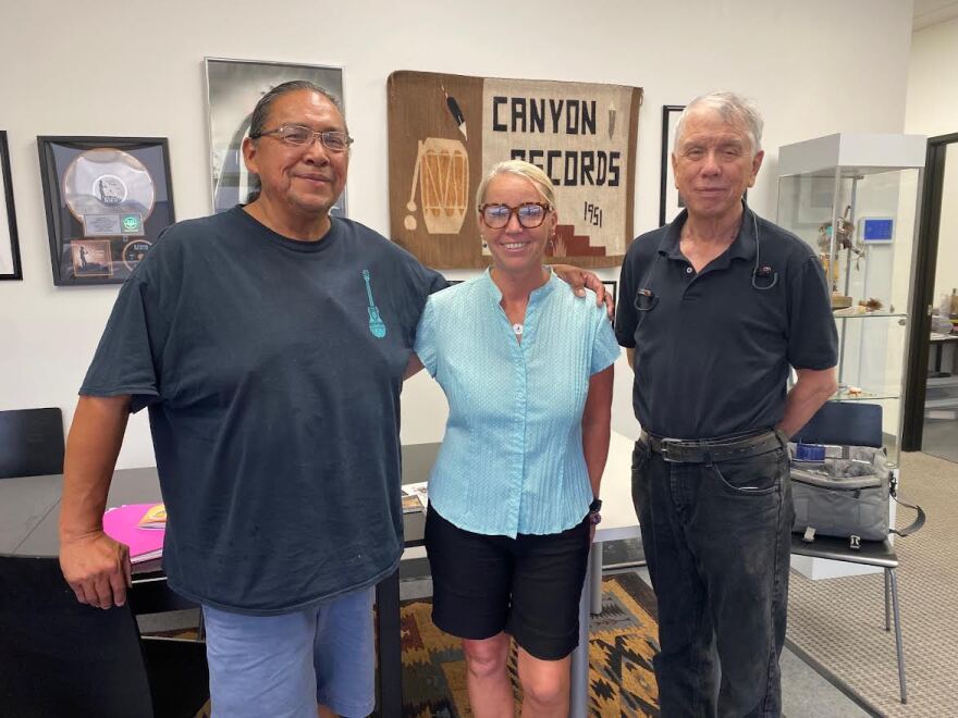 Aaron White, Kathy Norris-Wilhelm and Robert Doyle