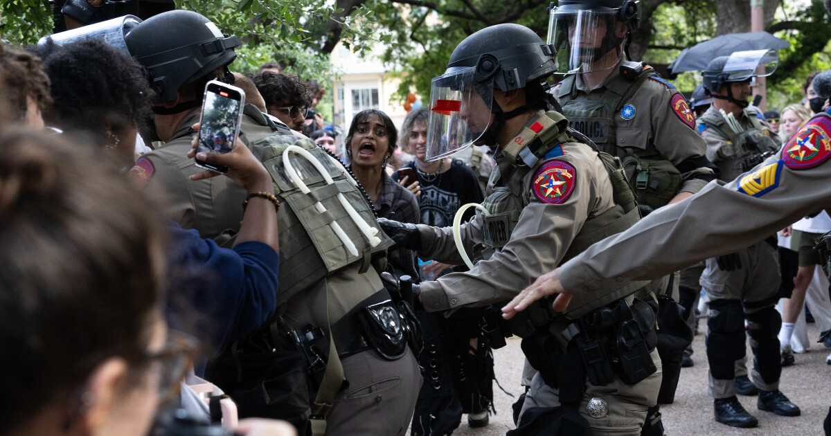 UT Austin changes message again, says arrested students will be allowed
