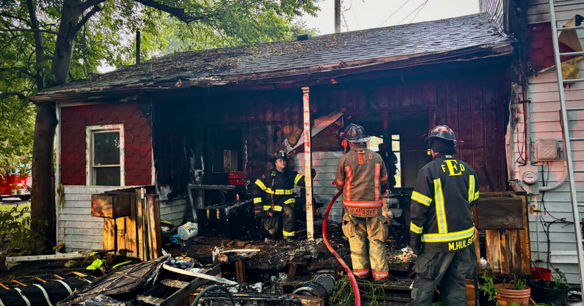 House Fire Injures 1, Displaces Many