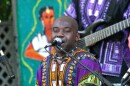 Kofi Mawuko - performing with Ogya in 2022.