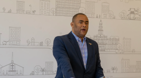 U.S. Rep. Marc Veasey, D-Fort Worth, announces that $3.1 million appropriated by Congress will be used for affordable housing on the east side of Fort Worth.
