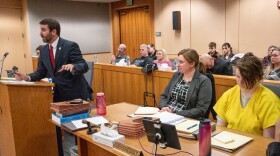 a courtroom proceeding