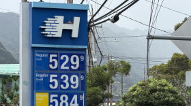 The price of gas at a Hele station on Oʻahu in July 2026.