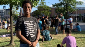 Monica Onyedika started a vigil against police brutality outside of District 1 headquarters on June 3.