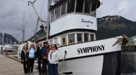 The F/V Symphony on May 13, 2026. The wooden seiner had been in the Mathisen family for over 50 years.