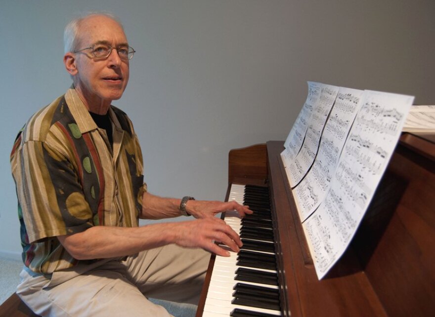 Ernie Caviani lives in Ann Arbor. He's a piano tuner and technician. He has been tuning pianos for 45 years.