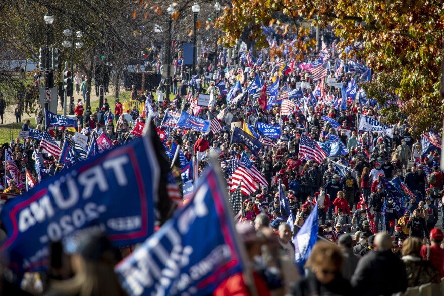 On Friday, the National Park Service issued a permit for 10,000 people to attend the march, requested by Women for America First.