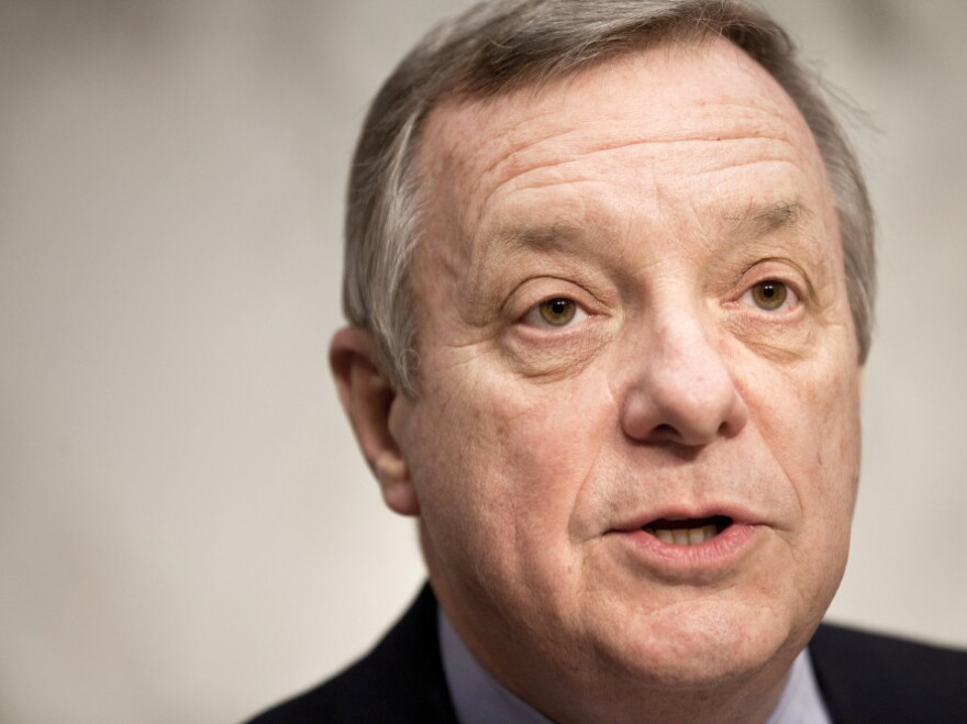Illinois Sen. Richard Durbin is one of the 15 sitting Democrats who voted for the Defense of Marriage Act in 1996 but now oppose it.