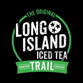 graphic with text "Long Island Iced Tea Trail Kingsport Tennessee"