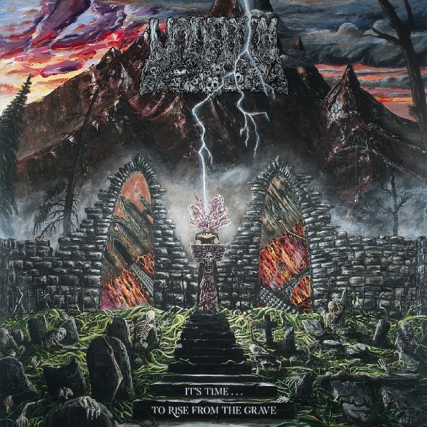 Cover art for Undeath's "It's Time...to Rise from the Grave."