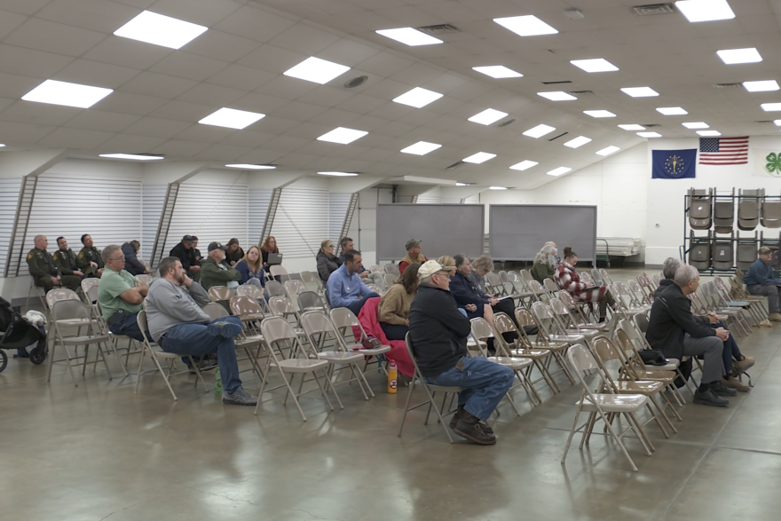 Not a large amount of people showed Thursday evening, but those who did were strongly opposed to the new rule.