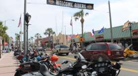 WMFE File Photo of Bike Week 2017. 