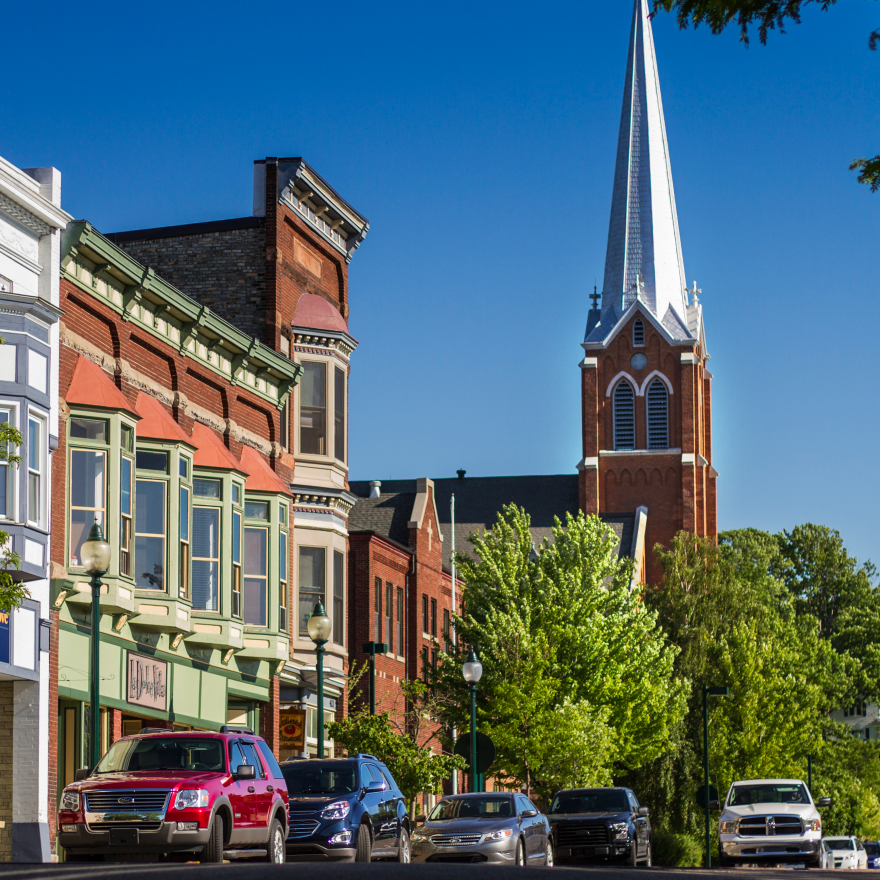 Downtown Petoskey.