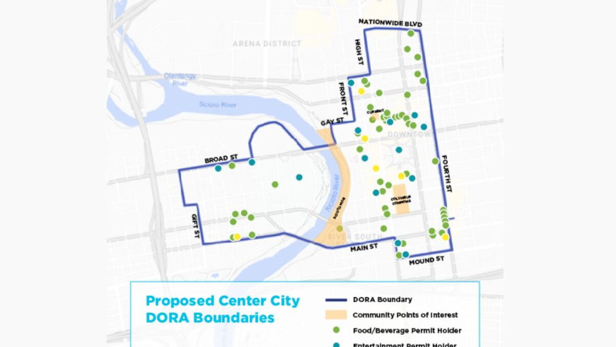 Downtown Columbus DORA alcohol area gets further consideration - Vimarsana News