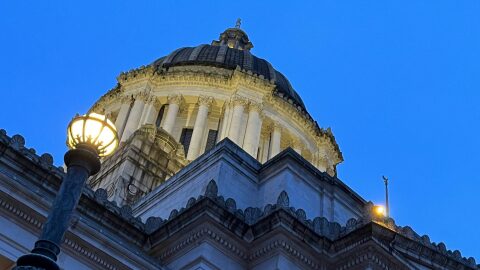 The Washington State Capitol in Olympia