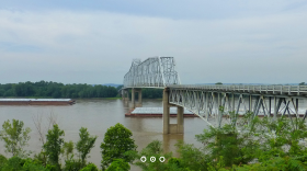 The Mississippi River Bridge at Chester