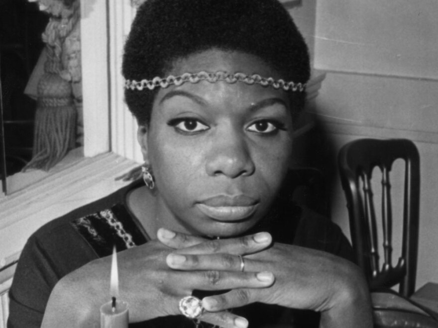 Nina Simone's hits include "I Put A Spell On You," "To Be Young, Gifted And Black" and "Don't Let Me Be Misunderstood."