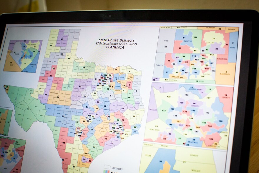 Democrats Sue Texas In Attempt To Get Federal Courts To Redraw Legislative Districts Before 2022 Kut Radio Austin S Npr Station Texas District Map 2022 Republican Democrat