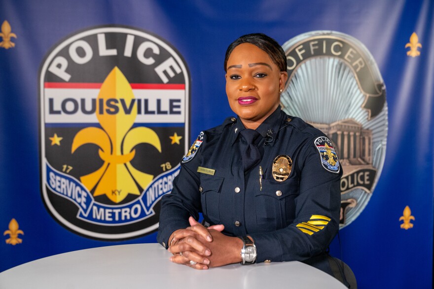 LMPD interim chief Jacquelyn Gwinn-Villaroel sits down for an interview with WFPL's Roberto Roldan.