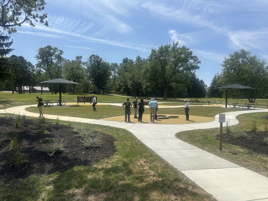 New sensory trail at Chestnut Ridge Park