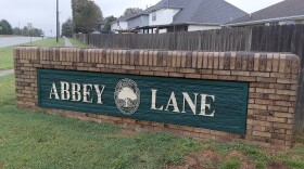 Sign at Abbey Lane Subdivision