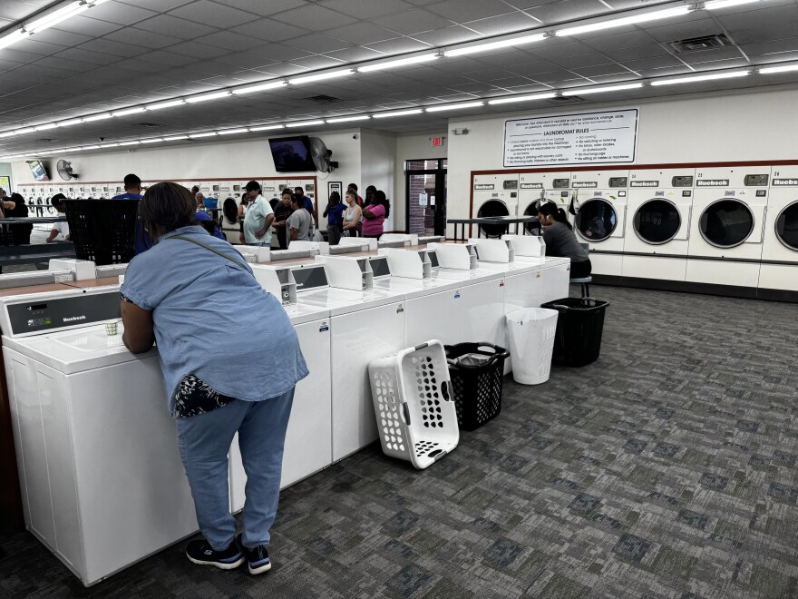 Laundry Love is a nationwide network that provides free laundry services to low-income people. There are at least five Laundry Love locations in Kansas, including in Wichita, Newton and Hutchinson.