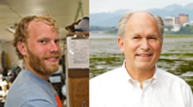 Thom Walker, left, will be appearing on the same ballot as Bill Walker in November. (UAF/Bill Walker for Governor campaign)