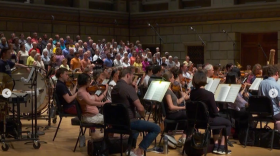 The RPO and Rochester Oratorio Society rehearse Mahler's "Resurrection" Symphony No. 2