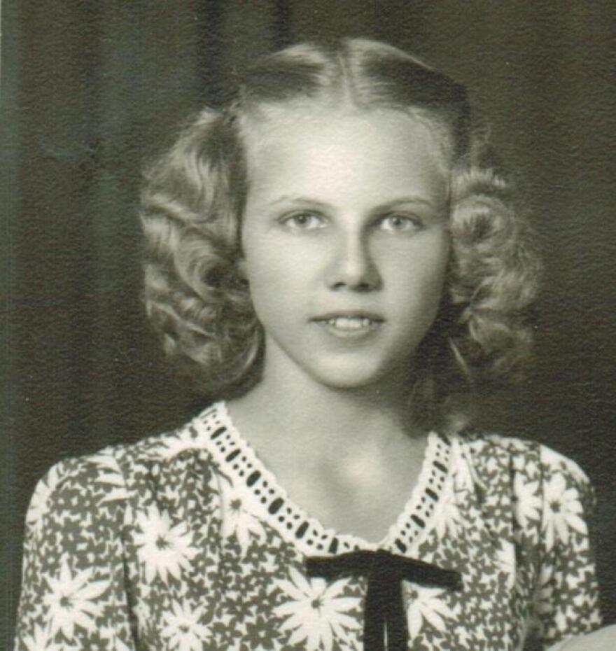 Here is a young Aileen Anderson. She already had four children when she decided to adopt Joel. CREDIT JOEL PETERSON