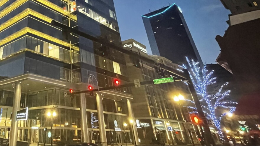 Downtown Lexington, Kentucky on March 2, 2022
