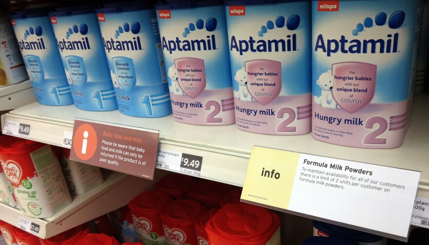 Nervous Parents In One Country Clear Supermarket Shelves In Another