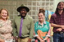 Participants in Central Florida Public Media's 2026 Voter Insight Panel included (l-r) Alison Yurko, Sean Roberts, Anna Ashie and Jaydon Souza.