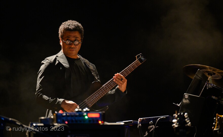 Matthew Garrison performing at Jack DeJohnette's 81st Birthday Concert in Kingston, N.Y.