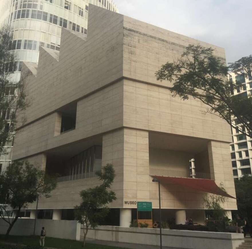 The Museo Jumex is a contemporary art museum designed by David Chipperfield, and one of the stops on the tour. Photo courtesy of Pat Greene. 