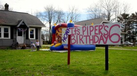 In lieu of a birthday party, parents in northeast Indiana asked drivers to honk for their daughter's birthday.
