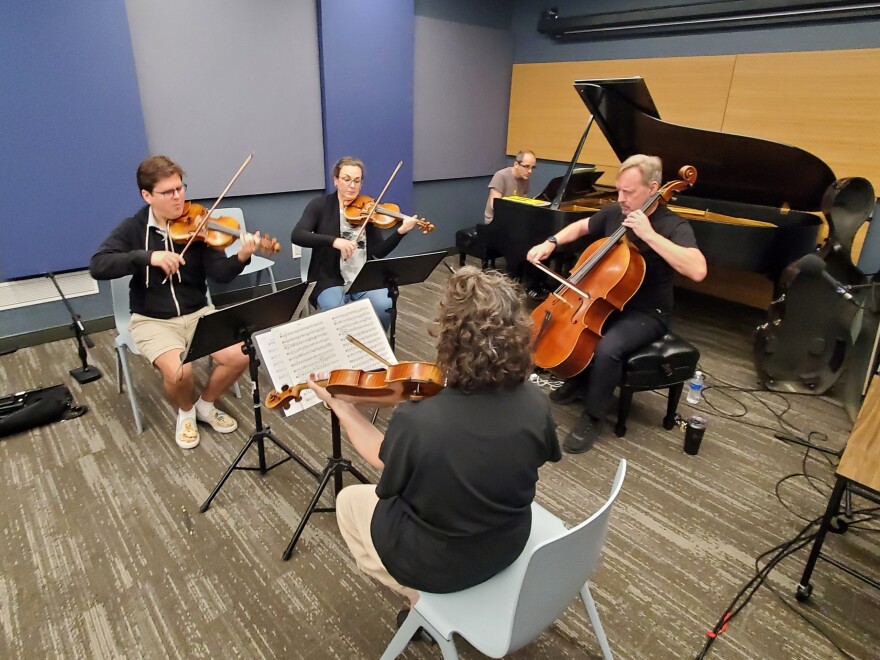 Camerata San Antonio performs live on KPAC 88.3 FM.