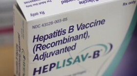 A box of hepatitis B vaccine is displayed at a CVS Pharmacy, Tuesday, Sept. 9, 2025, in Miami.