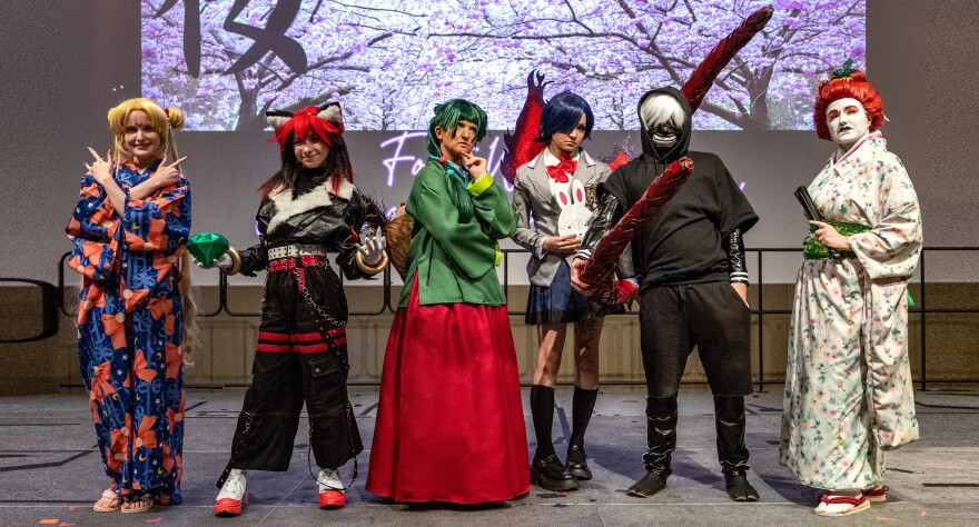 Cosplay competition winners at a recent Fort Wayne Cherry Blossom Festival